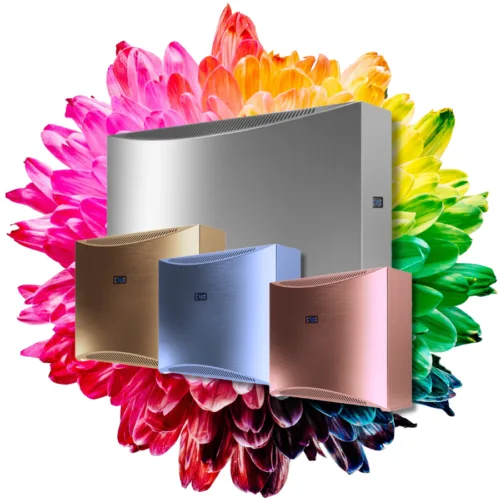 Wide range of colours