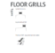 Floor Grills Type | Aluminum floor air grills - Microwell